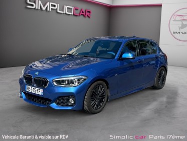 Bmw serie 1 f20 lci 118i 136 ch m sport/sieges sport / dÉmarrage sans clÉ/ garantie 12 mois occasion paris 17ème...
