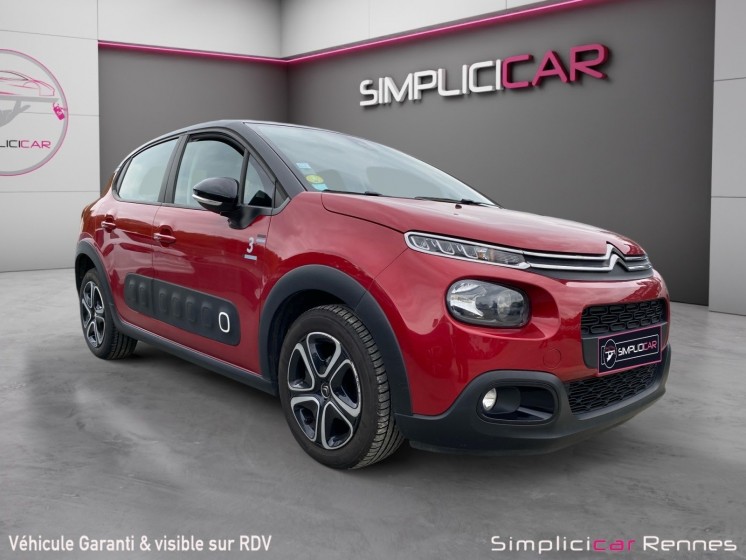 Citroen c3 c3 bluehdi 100 ss bvm5 graphic occasion simplicicar rennes simplicicar simplicibike france