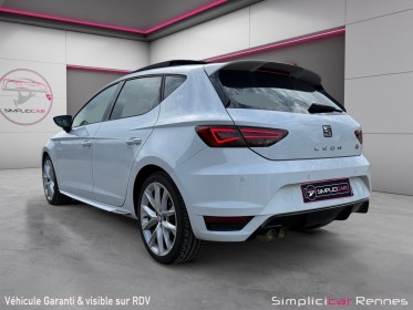 Seat leon 1.5 tsi 150  act dsg7 fr blanc nevada  pack aero   , beats audio, apple carplay, entretien a jour, occasion...