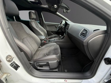 Seat leon 1.5 tsi 150  act dsg7 fr blanc nevada  pack aero   , beats audio, apple carplay, entretien a jour, occasion...