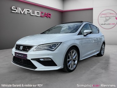 Seat leon 1.5 tsi 150  act dsg7 fr blanc nevada  pack aero   , beats audio, apple carplay, entretien a jour, occasion...