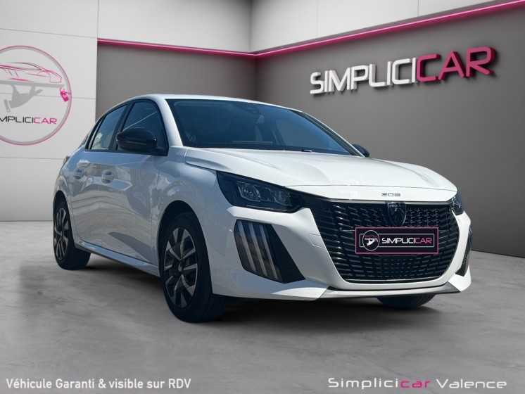Peugeot 208 100cv bvm6 active/roue de secours -- garantie 12mois-- occasion simplicicar valence - ksv  simplicicar...