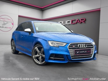 Audi s3 sportback 2.0 tfsi 310 s tronic 7 quattro phase 2 occasion abbeville simplicicar simplicibike france