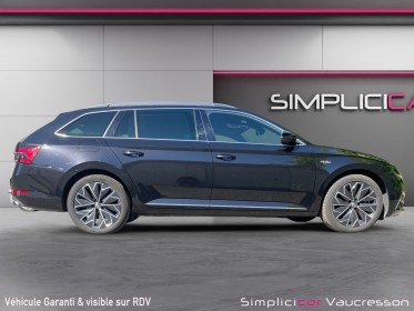 Skoda superb combi 2.0 tdi 200 scr dsg7 4x4 laurin  klement occasion simplicicar vaucresson simplicicar simplicibike france