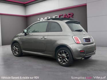 Fiat 500 1.2 8v 69 ch s, garantie 12 mois, toit ouvrant occasion simplicicar villejuif  simplicicar simplicibike france