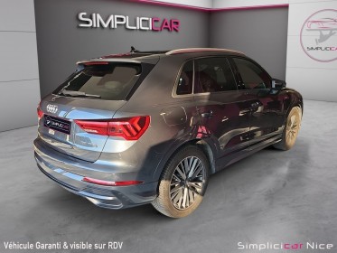 Audi q3 35 tfsi 150 s tronic 7 sline occasion  simplicicar vaucresson nice - pfvauto simplicicar simplicibike france