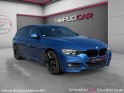 Bmw serie 3 touring f31 lci 318d 150 ch zf8 m sport / intérieur cuir m beige / sièges chauffants / hayon electrique /...