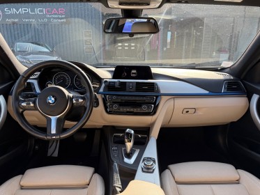 Bmw serie 3 touring f31 lci 318d 150 ch zf8 m sport / intérieur cuir m beige / sièges chauffants / hayon electrique /...