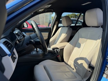 Bmw serie 3 touring f31 lci 318d 150 ch zf8 m sport / intérieur cuir m beige / sièges chauffants / hayon electrique /...