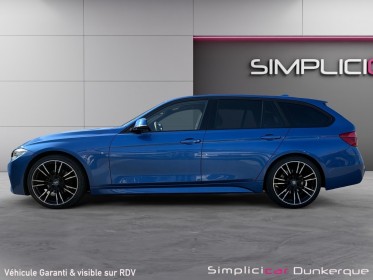 Bmw serie 3 touring f31 lci 318d 150 ch zf8 m sport / intérieur cuir m beige / sièges chauffants / hayon electrique /...