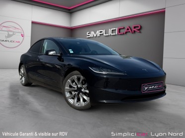 Tesla model 3 autonomie standard plus rwd option jantes toit pano ecran cuir son occasion simplicicar lyon nord  simplicicar...
