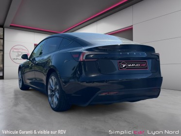 Tesla model 3 autonomie standard plus rwd option jantes toit pano ecran cuir son occasion simplicicar lyon nord  simplicicar...