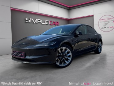 Tesla model 3 autonomie standard plus rwd option jantes toit pano ecran cuir son occasion simplicicar lyon nord  simplicicar...