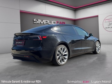 Tesla model 3 autonomie standard plus rwd option jantes toit pano ecran cuir son occasion simplicicar lyon nord  simplicicar...