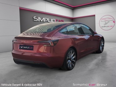 Tesla model 3 autonomie standard plus rwd modèle 2024 autopilot-garantie constructeur batteriemoteur au 30/11/2031 occasion...