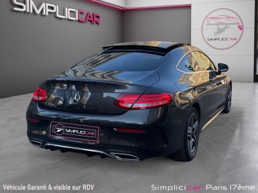 Mercedes classe c coupe 220 d 9g-tronic amg line - garantie 12 mois - siÈges chauffant - toit ouvrant - camÉra 360°...