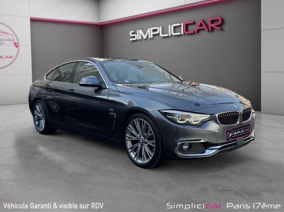 Bmw serie 4 420ia 184ch luxury individual- garantie bmw- toit ouvrant -acc -hud- siÈges Électrique À mÉmoire...