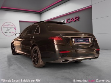Mercedes classe e 220 d 9g-tronic amg line full option occasion cannes (06) simplicicar simplicibike france