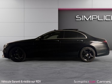 Mercedes classe e 220 d 9g-tronic amg line full option occasion cannes (06) simplicicar simplicibike france
