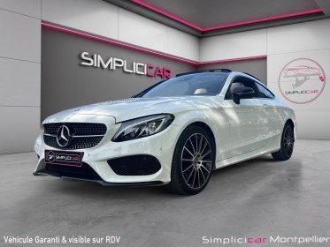 Mercedes classe c coupe 200 9g-tronic fascination interieur cuir toit ouvrant camera 360 garantie 12 mois occasion...
