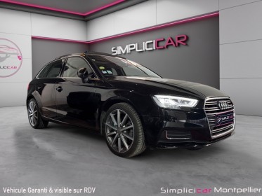 Audi a3 sportback 2.0 tdi 150ch s tronic 6 garantie 12 mois camÉra de recul toit ouvrant occasion montpellier (34)...