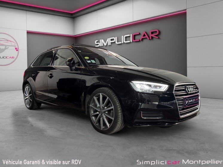 Audi a3 sportback 2.0 tdi 150ch s tronic 6 garantie 12 mois camÉra de recul toit ouvrant occasion montpellier (34)...
