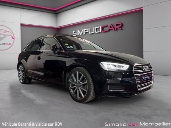 Audi a3 sportback 2.0 tdi 150ch s tronic 6 garantie 12 mois camÉra de recul toit ouvrant occasion montpellier (34)...