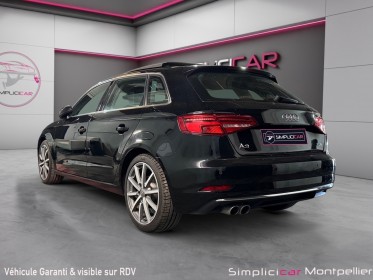 Audi a3 sportback 2.0 tdi 150ch s tronic 6 garantie 12 mois camÉra de recul toit ouvrant occasion montpellier (34)...