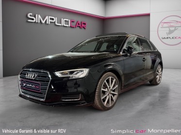 Audi a3 sportback 2.0 tdi 150ch s tronic 6 garantie 12 mois camÉra de recul toit ouvrant occasion montpellier (34)...