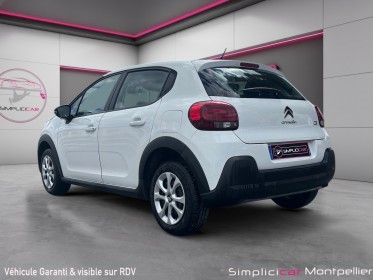 Citroen c3 business bluehdi 100 ss bvm carplay, régulateur, faible consommation, garantie 12 mois occasion montpellier (34)...