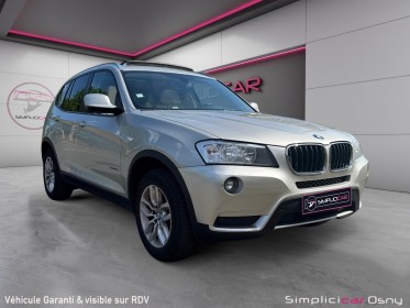Bmw x3 f25 xdrive20d 184ch excellis  || garantie 12 mois || occasion osny simplicicar simplicibike france