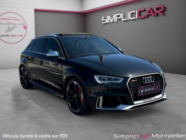 Audi rs3 sportback 2.5 tfsi 400 s tronic 7 quattro sans fap camera carplay toit ouvrant suivi complet audi occasion...