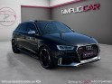 Audi rs3 sportback 2.5 tfsi 400 s tronic 7 quattro sans fap camera carplay toit ouvrant suivi complet audi occasion...