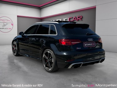 Audi rs3 sportback 2.5 tfsi 400 s tronic 7 quattro sans fap camera carplay toit ouvrant suivi complet audi occasion...