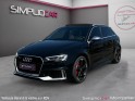 Audi rs3 sportback 2.5 tfsi 400 s tronic 7 quattro sans fap camera carplay toit ouvrant suivi complet audi occasion...