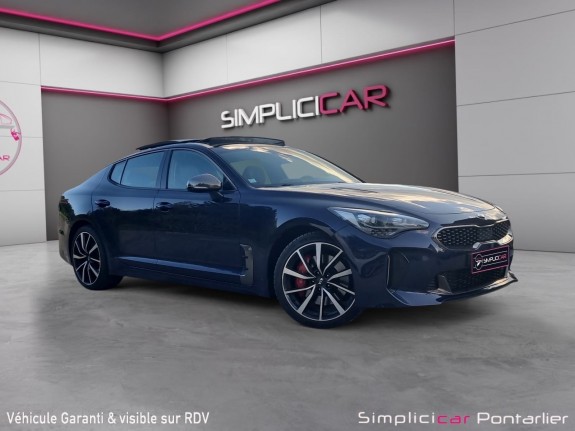 Kia stinger 3.3 v6 t-gdi 370ch isg 4x4 bva8 gt occasion simplicicar pontarlier simplicicar simplicibike france