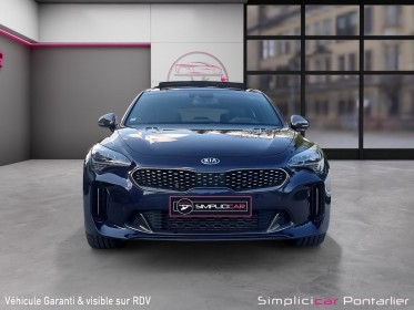 Kia stinger 3.3 v6 t-gdi 370ch isg 4x4 bva8 gt occasion simplicicar pontarlier simplicicar simplicibike france