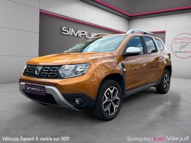 Dacia duster dci 110 edc 4x2 prestige, camera 360, keyless park assit, garantie 12 mois occasion simplicicar villejuif ...