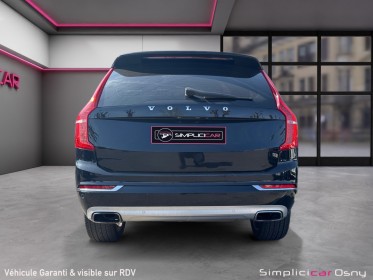 Volvo xc90 t8 twin engine 30387 ch geartronic 7pl inscription luxe ii garantie 12 moi ii occasion osny simplicicar...