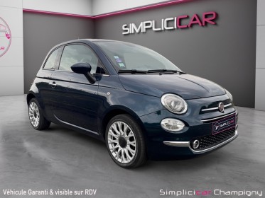 Fiat 500 serie 6 1.2 69 ch dualogic lounge occasion champigny-sur-marne (94) simplicicar simplicibike france