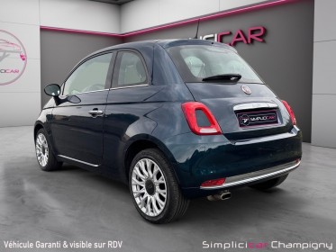 Fiat 500 serie 6 1.2 69 ch dualogic lounge occasion champigny-sur-marne (94) simplicicar simplicibike france