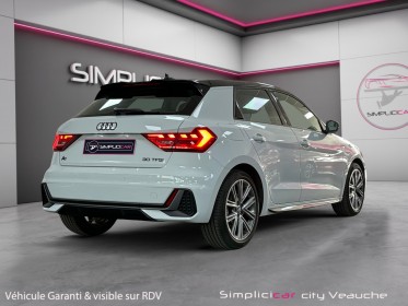 Audi a1 sportback 30 tfsi 116 s tronic7 s line / carplay / radar av arr / led occasion simplicicar veauche simplicicar...