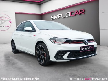 Volkswagen polo 2.0 tsi 207ch ss dsg7 / finition gti/ caméra de recul occasion réunion ville st pierre simplicicar...