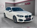 Bmw serie 1 f20 lci 118i 136 ch m sport - volant m/radar av ar/sièges chauffans/ja 18 - garantie 12 mois occasion...