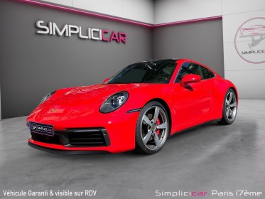 Porsche 911 carrera coupe 992 s coupe 3.0i 450 pdk occasion paris 17ème (75)(porte maillot) simplicicar simplicibike france