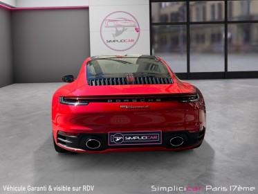 Porsche 911 carrera coupe 992 s coupe 3.0i 450 pdk occasion paris 17ème (75)(porte maillot) simplicicar simplicibike france