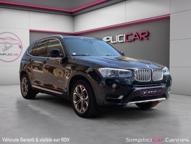 Bmw x3 f25 lci xdrive20d 190ch xline a occasion cannes (06) simplicicar simplicibike france