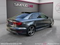 Audi s3 berline 2.0 tfsi 300 quattro s-tronic 6 /lane assist / toit ouvrant / magnetic ride/cuir nappa/mmi occasion paris...