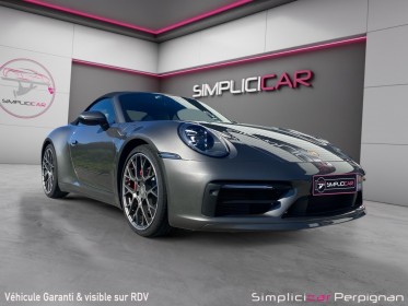 Porsche 911 carrera cabriolet 992 4s cabriolet 3.0i 450 pdk - pas de malus - suivi porsche - echappement sport - 4 roues......
