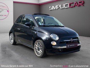 Fiat 500 1.2 8v 69 ch la petite robe noire by guerlain occasion simplicicar carcassonne simplicicar simplicibike france
